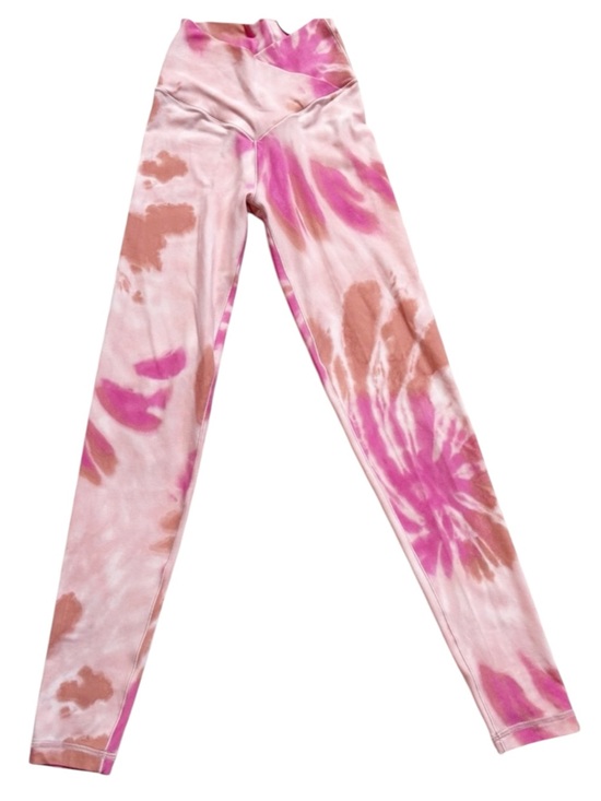 aerie Pants - Aerie OFFLINE Real Me Tie Dye Leggings XS High Rise Crossover Waist NWT